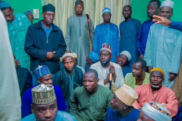 Condolence visit to family of victim