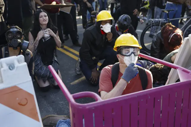 प्रदर्शनकारी