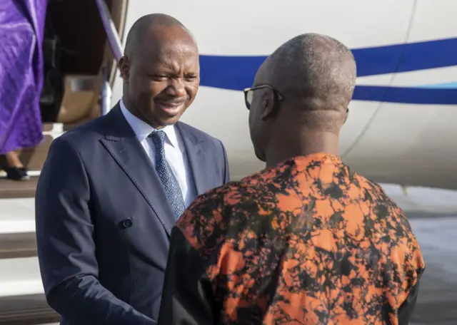 Ousmane Bougouma le président du parlement burkinabè de la transition