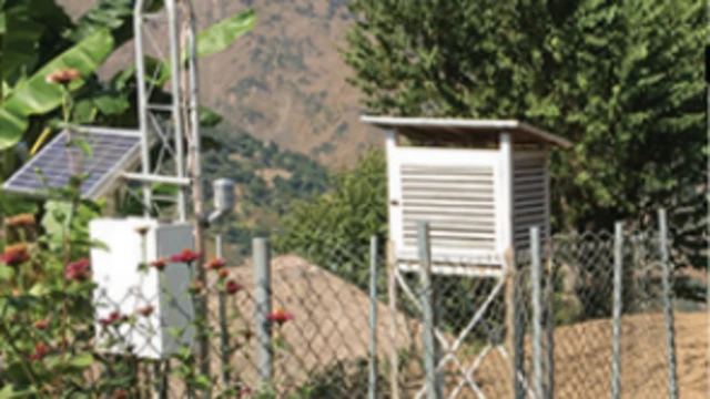 मौसमसम्बन्धी विवरण सङ्कलन गर्न राखिएको स्टेशन 