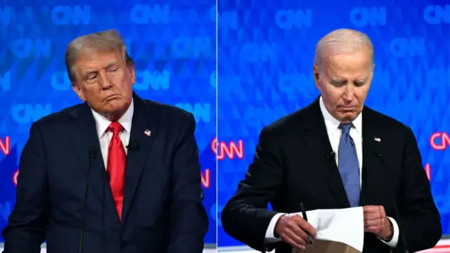 Trong buổi tranh luận với ông Trump, màn thể hiện của ông Biden bị đánh giá là "thất bại", "gây hoang mang" cho Đảng Dân chủ