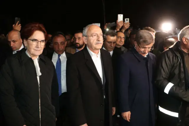 akşener kılılçdaroğlu ve davutoğlu