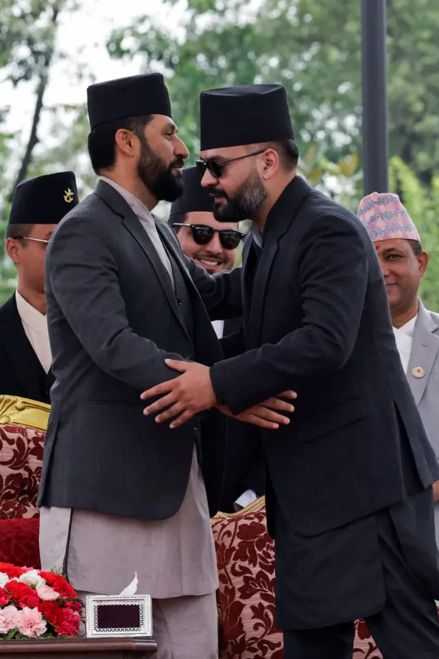 रवि लामिछाने र बालेन शाह