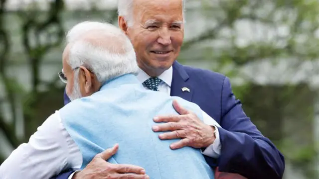 मोदी बाइडन