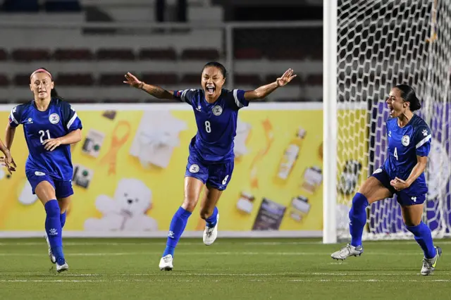 Philippine women players