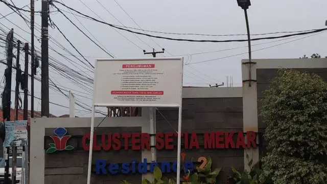 Cluster Setia Mekar 2 juga masuk dalam eksekusi lahan.