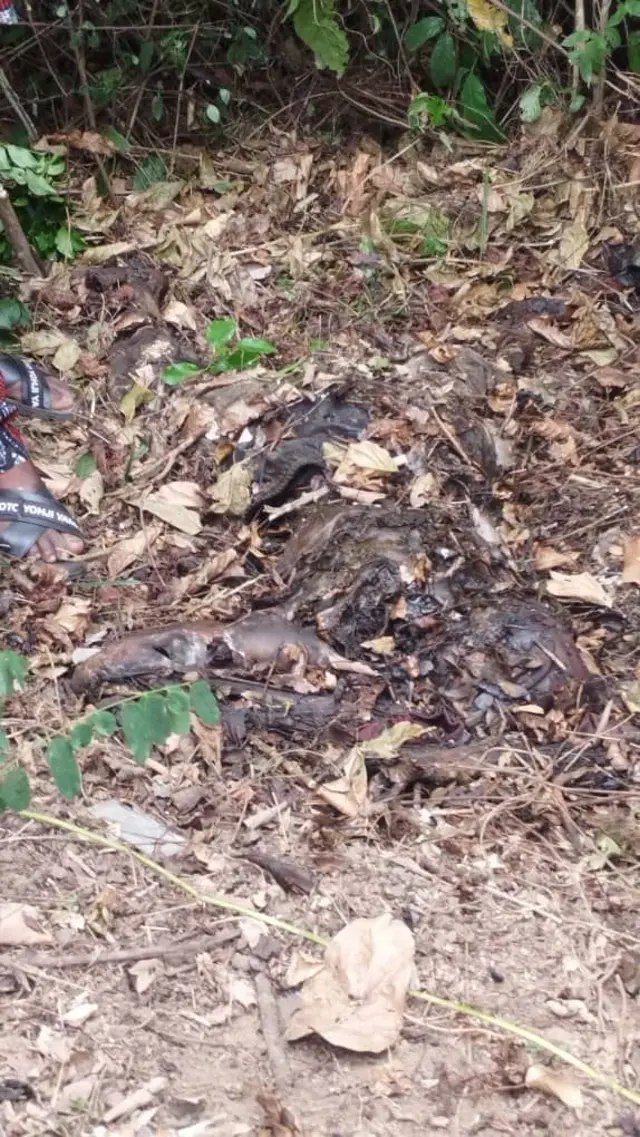 Ibi ti ara oloogbe jẹrà si