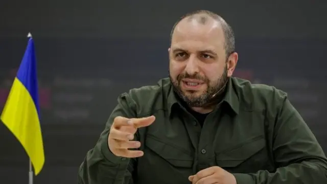 የዩክሬን መከላከያ ሚንስትር ሩስቴም ኡሜሮቭ 