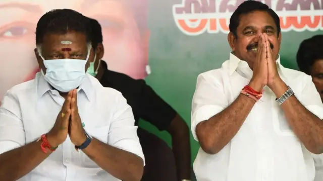 பன்னீர் செல்வம், எடப்பாடி