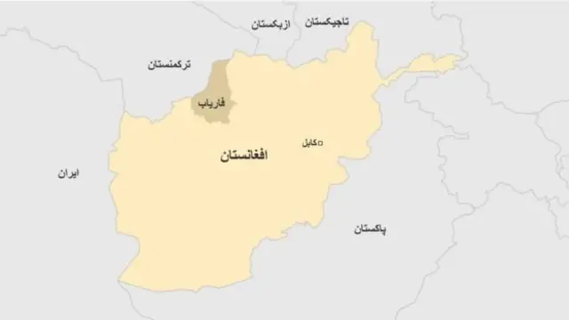 نقشه فاریاب