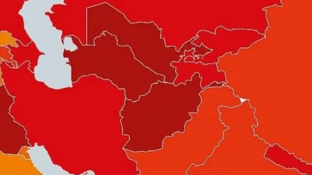 نقشه فساد در جهان