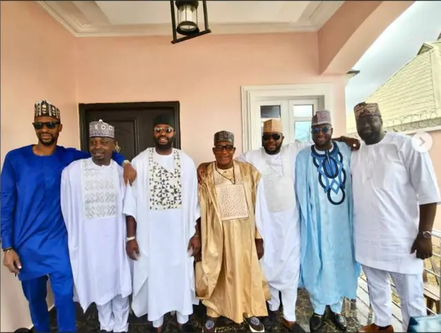 Ọga Bello, Femi Adebayo ati mọlẹbi wọn