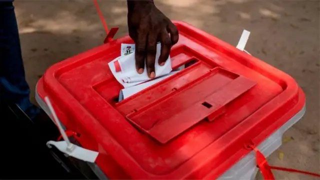 Pesin dey vote for election