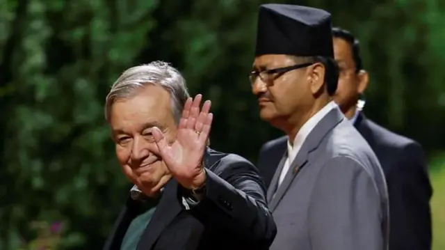 त्रिभुवन अन्तर्राष्ट्रिय विमानस्थलमा गुटेरस