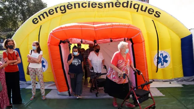 Тестирование в Испании