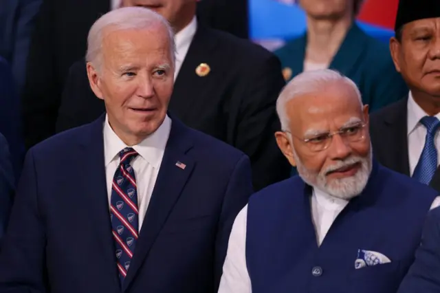 अमेरिका के राष्ट्रपति जो बाइडन और पीएम मोदी