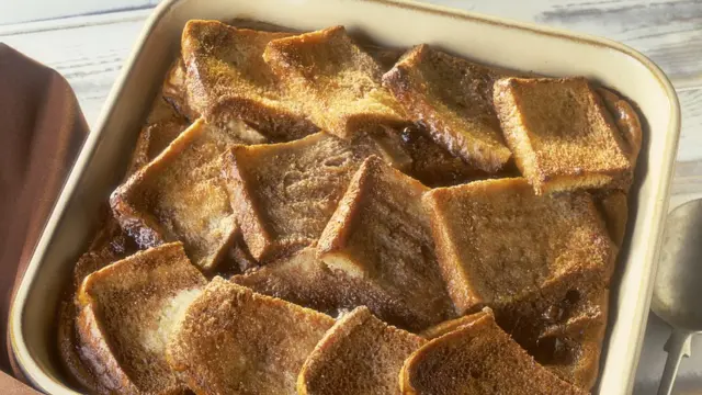 Пудинг из хлеба с маслом