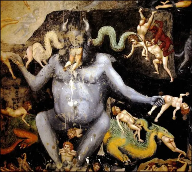 Une représentation du diable.