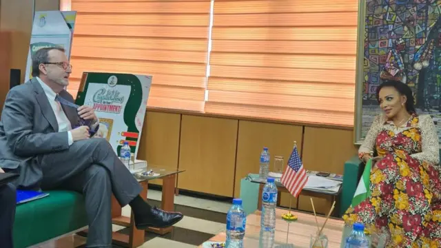 Richard Mills and Bianca Ojukwu