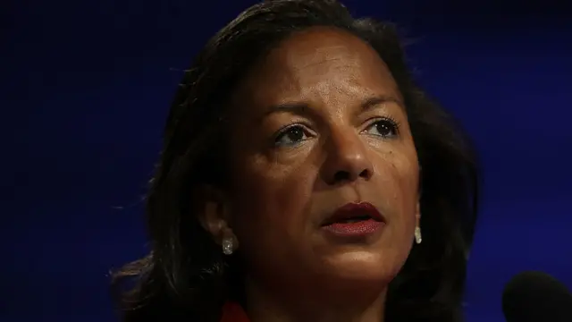 Obama adviser Susan Rice denies targeting Trump team - BBC News