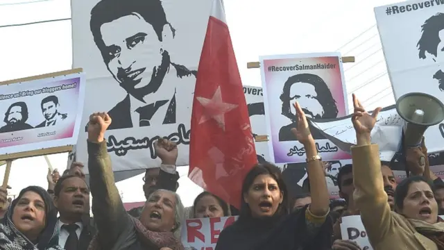 पाकिस्तान में प्रदर्शन