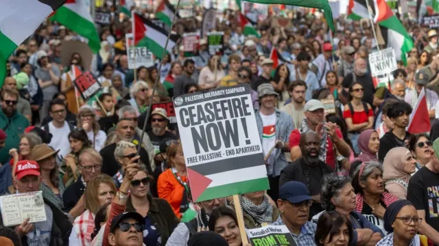 Марш Palestine Solidarity 6 сентября