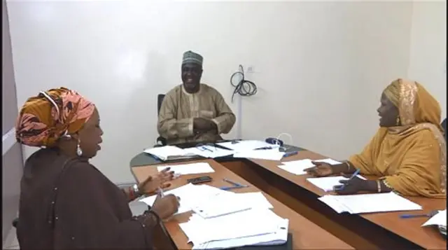 Daga dama: Dokta Halima Abdulkadir Dangambo, da Farfesa Ibrahim Malumfashi, da kuma Bilkisu Yusuf Ali