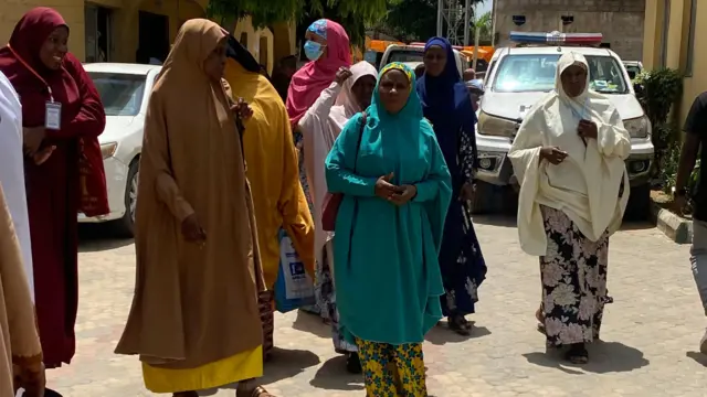 Beneficiaries of Kano State mass wedding