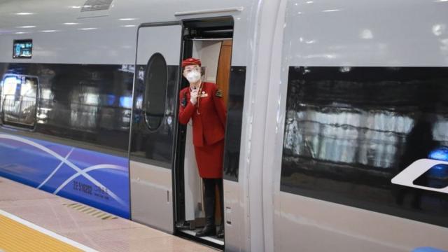 2022년 베이징 동계 올림픽을 위해 설계된 지능형 고속열차