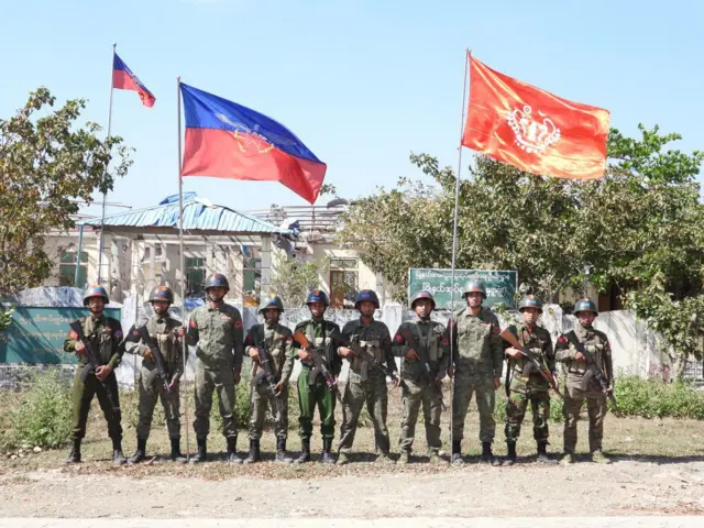 The Arakan Army – one member of the Brotherhood Alliance – after seized a town near Rakhine state, Myanmar