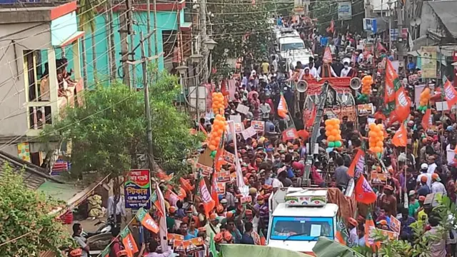 अमित शाह रोड शो