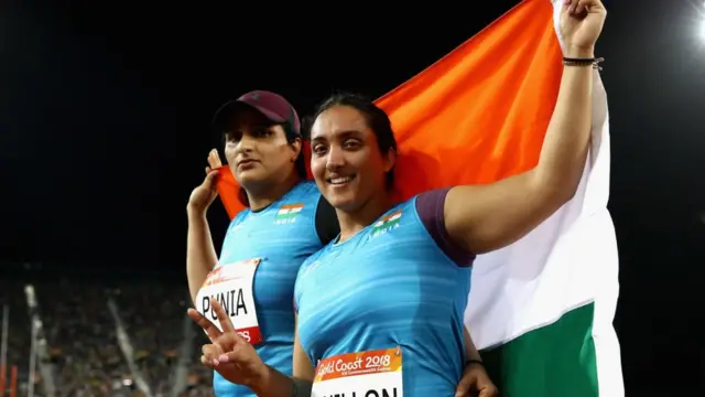 ਸੀਮਾ ਪੁਨੀਆ ਅਤੇ ਨਵਜੀਤ ਢਿੱਲੋਂ