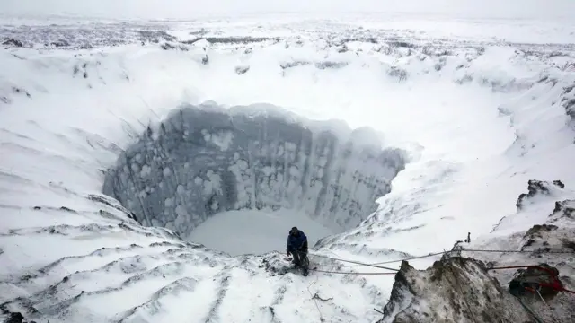 Кратери у вічній мерзлоті