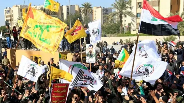 इराक़ी प्रदर्शनकारी