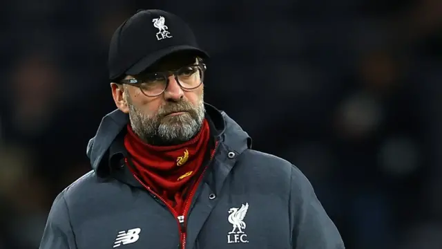 Liverpool manager Jurgen Klopp