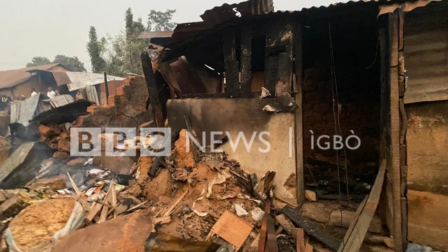 Ọkụ gbara na Colliery Avenue, Enugu