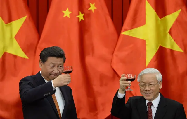 Tập Cận Bình và Nguyễn Phú Trọng