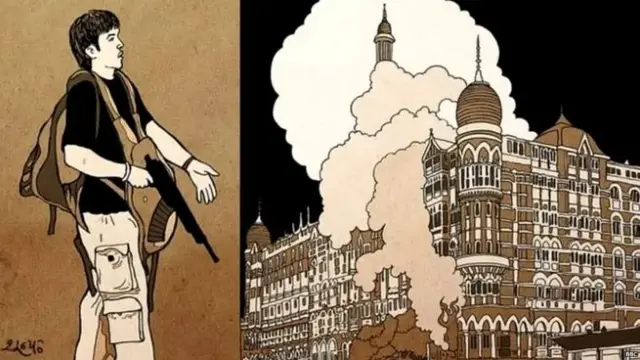 मुंबईवर 2008 साली दहशतवादी हल्ला झाला होता.