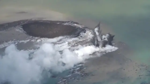 Nueva isla en Japón.