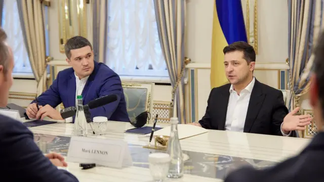 Михайло Федоров та Володимир Зеленський