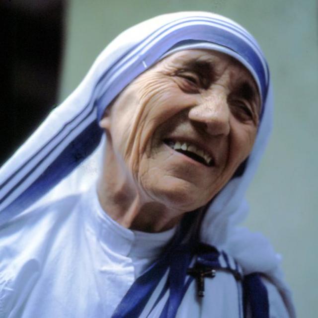 Retrato de Madre Teresa