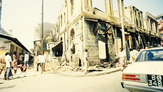 Black July riots in Sri Lanka 1983