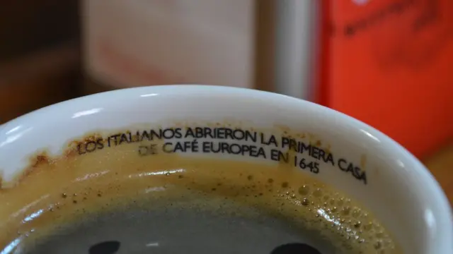 Un café desvela una leyenda.