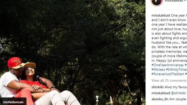 Mofe Duncan na Jessica