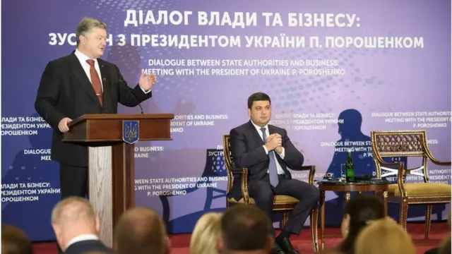 Порошенко і Гройсман