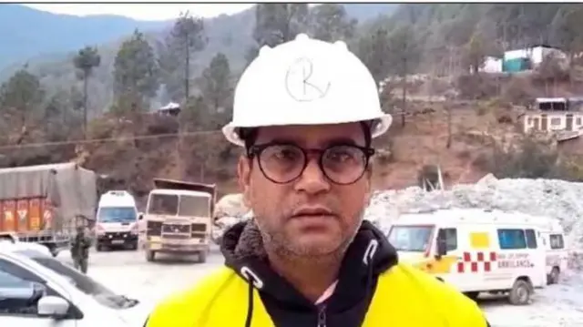 उत्तराखंड बोगदा बचाव मोहिमेच्या वेळी ॲड. वकील हसन.