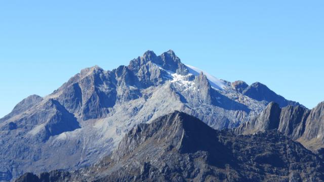 Pico Humboldt en diciembre de 2023, Sierra Nevada de Mérida, Venezuela.