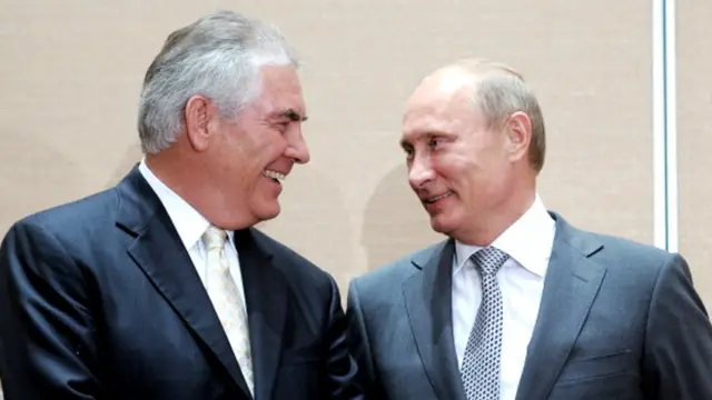 ટિલરસન અને પુતિન