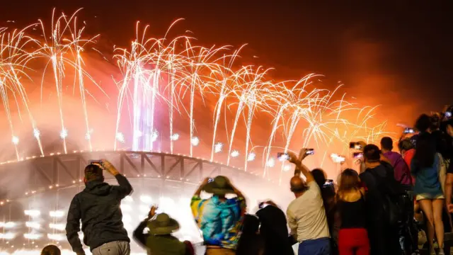 Pháo hoa mừng 2020 ở Sydney
