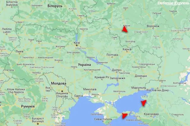 Напрямки, звідки росіяни зазвичай запускають "Шахеди"